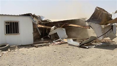 لجنة إزالة التعديات بجدة تزيل تعديات على أراضٍ حكومية