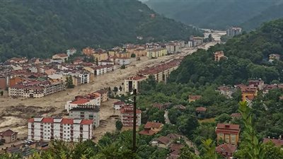 ارتفاع حصيلة الوفيات بسبب الأمطار الغزيرة في تركيا إلى 17