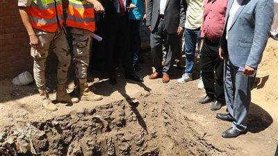 محافظ المنوفية يتفقد مشروعات مبادرة حياة كريمة بقرى مركز الشهداء 