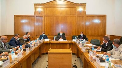 وزير الري يستعرض موقف الفيضان والحالة الإنشائية للسد العالي وخزان أسوان