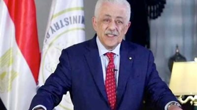 وزير التعليم: نسبة النجاح 76% بالنسبة لشعبة علمي علوم وعلمي رياضة