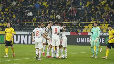 عاجل - بايرن ميونيخ يقهر بوروسيا دورتموند ويتوج بطلًا لكأس السوبر الألماني