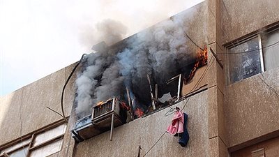 السيطرة على حريق بشقة سكنية وإصابة 4 من أسرة واحدة ببنى سويف