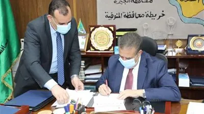 محافظ المنوفية يعتمد نتيجة الشهادة الإعدادية للدور الثاني (صور)