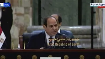 السيسي: الجيش العراقي تمكن من القضاء على مشروع داعش الظلامي