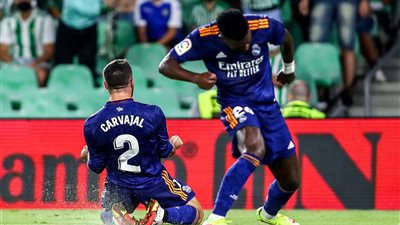 شاهد أهداف مباراة ريال مدريد وريال بيتيس في الدوري الإسباني 