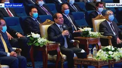 السيسي: لو وفرنا ماشية للفلاح تنتج 30 كيلو لبن يوميا هتفرق معاه كتير