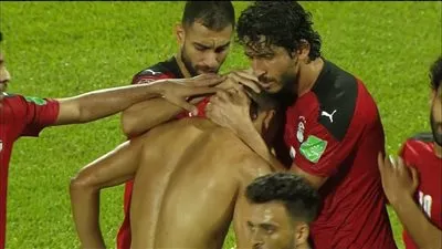 شاهد أهداف مباراة مصر والجابون في تصفيات المونديال (فيديو)