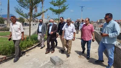 قريبًا.. الانتهاء من أعمال إنشاء ساحة المشير طنطاوي في بورسعيد (صور)