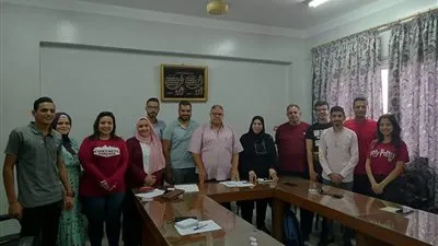 وكيل وزارة الرياضة بالدقهلية يلتقي بهيئة مكتب نادي القيادات الشبابية (صور)