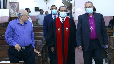 رئيس الإنجيلية يشارك في حفل تنصيب القس موريس مكرم راعيًا لكنيسة أرض شريف الإنجيلية