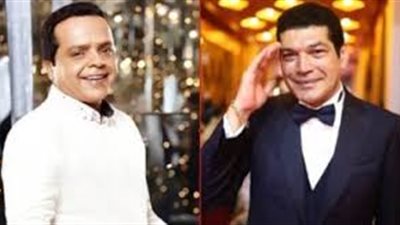 محمد هنيدي وباسم سمرة في مركز التجارة العالمي من أجل 