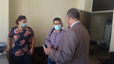 بدء حملة تلقي لقاح كورونا بجامعة الفيوم (صور)