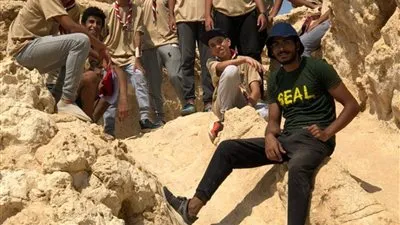 مجموعة حورس الكشفية تنظم معسكرا للكشافة  