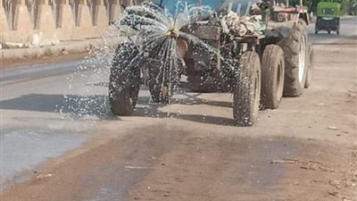 حملات مكثفة للنظافة بسيدي سالم في كفر الشيخ 