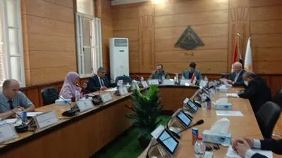 جامعة بنها تناقش الجدول الزمني للخطة الخمسية 2023-2028