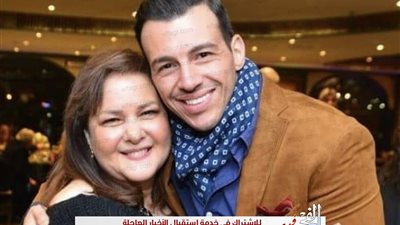 بكلمات مؤثرة.. رامي رضوان يحيي ذكرى أربعين دلال عبدالعزيز 