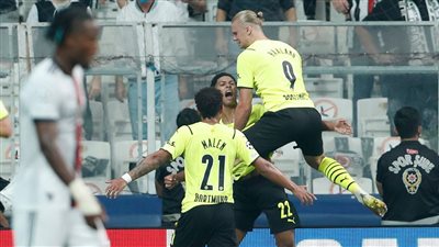 بقيادة هالاند.. بوروسيا دورتموند يهزم بشكتاش في دوري أبطال أوروبا