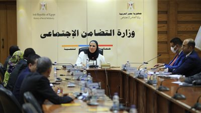 وزيرة التضامن تستقبل وفدا من المفوضية القومية لحقوق الإنسان بالسودان