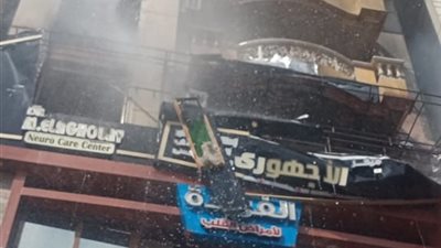 ارتفاع أعداد مصابي حريق برج دمنهور لـ14 (أسماء)