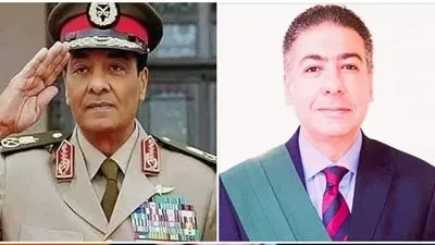 المستشار سامح عبد الحكم رئيس محكمة الجنايات ينعى المشير طنطاوي: 