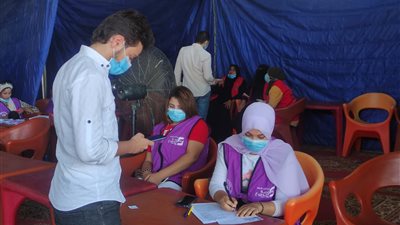  تطعيم 10 آلاف مواطن بمراكز اللقاح الجديدة في بورسعيد