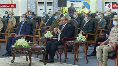 عاجل.. السيسي يفتتح 6 محطات تحلية مياه عبر 