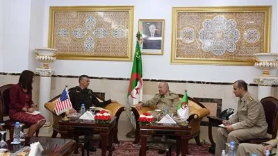 تبون يلتقي القائد العام للقوات الأمريكية في إفريقيا