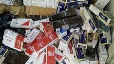 ضبط 16 ألف عبوة سجائر مختلفة الأنواع مجهولة المصدر بالقاهرة 