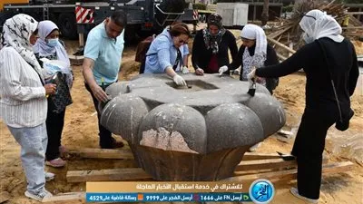 بالتنسيق مع الرئاسة.. بدء ترميم وتركيب العمود الأثري بحديقة سراي القبة