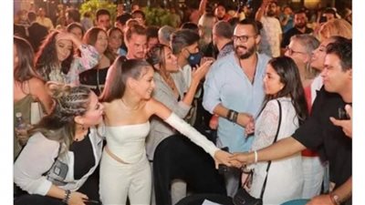 بهذه الطريقة.. جميلة عوض تحتفل بنجاح فيلمها الجديد 