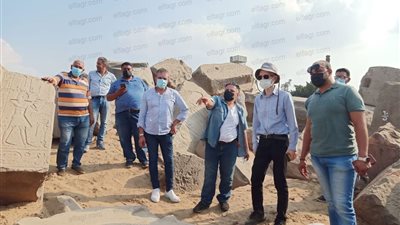 السفيرالياباني يزور معالم محافظة الغربية الأثرية  