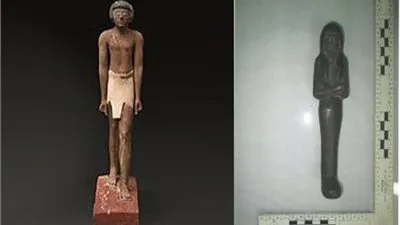 لجنة استرداد الآُثار تكشف تفاصيل عودة تمثالين أثريين من بلجيكا (فيديو)