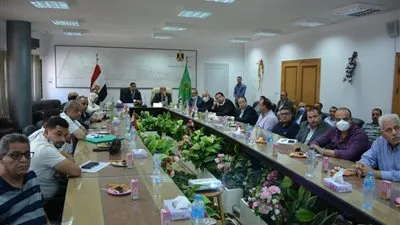 بروتوكولات تعاون لتمويل مشروعات في المنطقة الصناعية بجمصة 