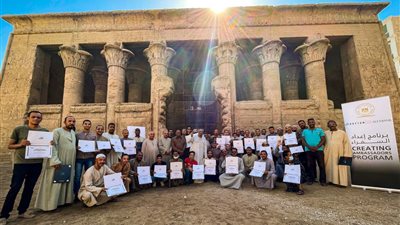 وزارة السياحة والآثار تنتهي من تدريب 68 صاحب بازار في الأقصر 