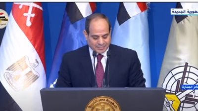 السيسي: الجيش يرد الفضل للشعب المصري بعمل غير مسبوق 