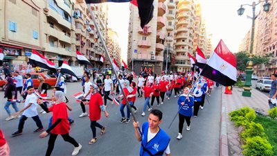 بمشاركة 500 متسابق.. انطلاق ماراثون للمشي احتفالاً بانتصارات أكتوبر بدمنهور (صور)