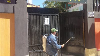 تعقيم المدارس.. هكذا استعدت 