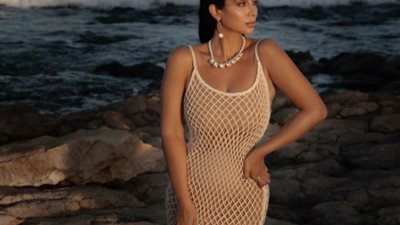 شاهد.. بسنت شوقي في أحدث ظهور لها على البحر