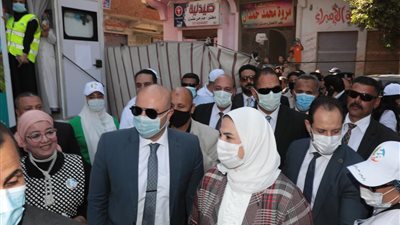 استقبال وزيرة التضامن بـ