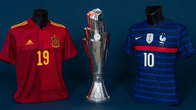 موعد مباراة نهائي دوري الأمم الأوروبية بين إسبانيا وفرنسا والقنوات الناقلة