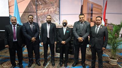 تنسيقية شباب الأحزاب والسياسيين تشارك بحفل وضع حجر أساس مستشفى 900 900 (صور)