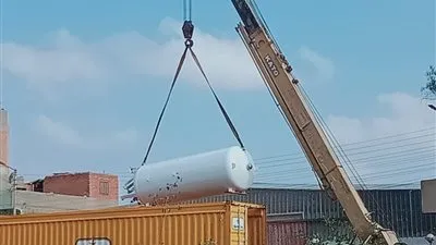 تزامنا مع الموجة الرابعة.. تركيب تانك أكسجين لمستشفى شبراهور بالدقهلية