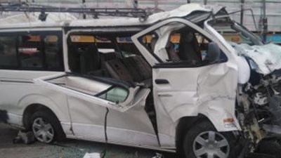 مصرع سيدة وإصابة 7 آخرين فى حادث تصادم بالغربية 