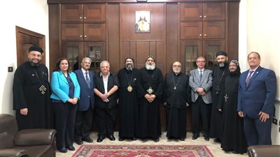 اجتماع طارئ لمجلس إكليريكية الأنبا رويس عبر الإنترنت 