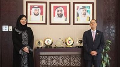   رئيس الرقابة المالية يلتقي نظيرته الإماراتية لبحث سبل التعاون