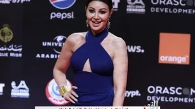 أروى جودة بالأزرق في رابع أيام مهرجان الجونة (صورة)