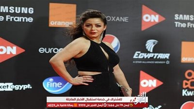 صور.. إطلالة جذابة لـ إلهام عبد البديع في الجونة