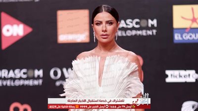 بالأبيض.. صبا مبارك تبهر جمهورها من مهرجان الجونة (صور)