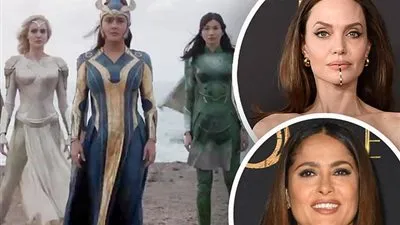 عدد خاصة من مجلة Elle لنجمات Eternals 